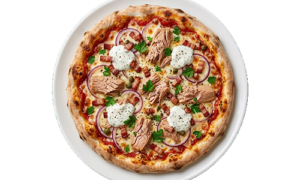 Steinofen-Pizza