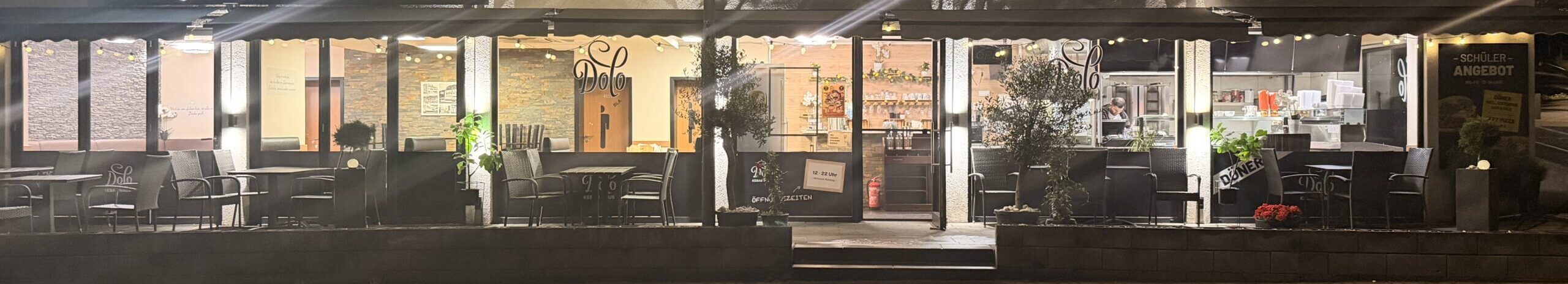 Dolo Kebab Haus Gerolstein Restaurant bei Nacht
